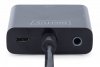 Digitus Konwerter/adapter audio-video HDMI do VGA, 1080p FHD, z audio 3.5mm MiniJack